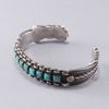 Vintage Cuff with Turquoise