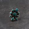 Jesse Robbins Nevada Turquoise Cluster Ring
