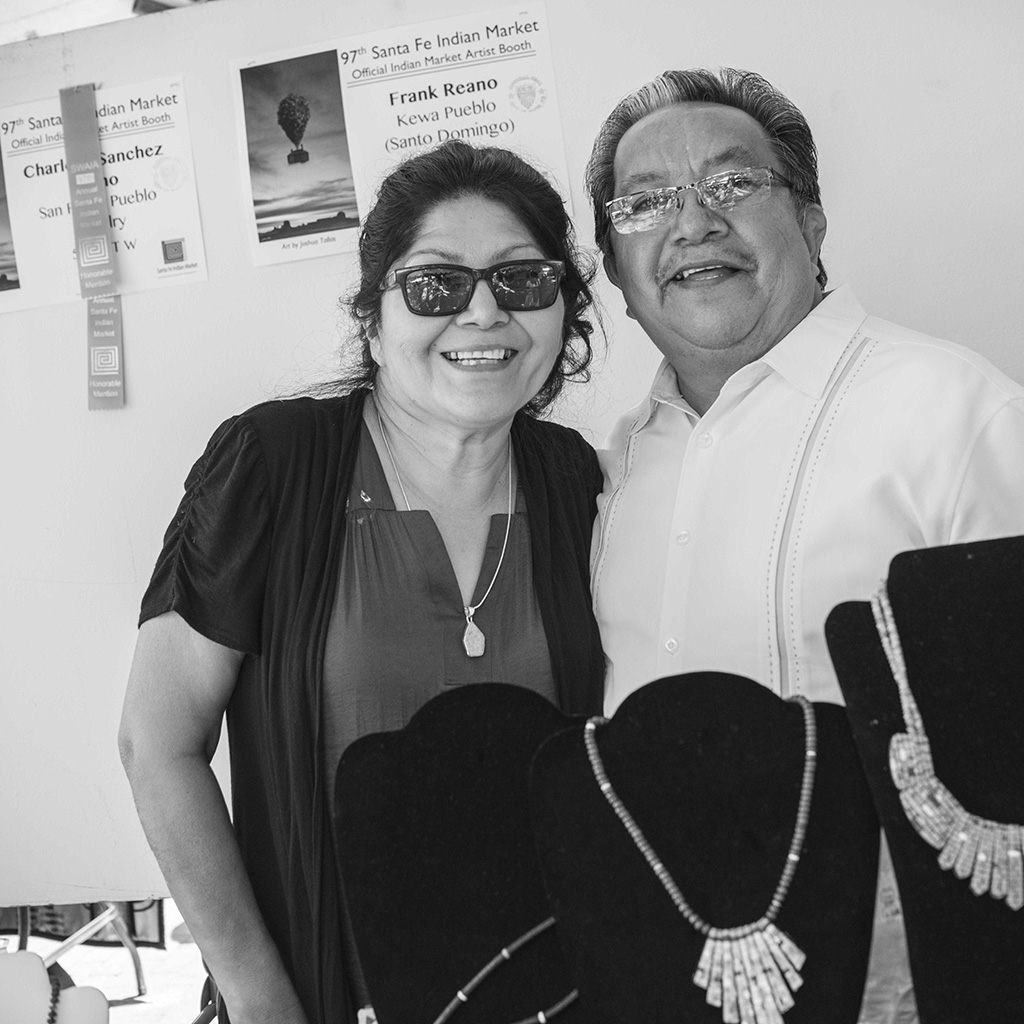 Frank-Charlene-Reano-native-american-jewelers Frank and Charlene Reano