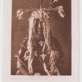 Edward Curtis “Substitute Sacred Head-dress – Piegan” Photogravure