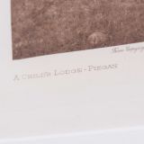 Edward S. Curtis “A Child’s Lodge – Piegan” Photogravure
