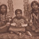 Edward S. Curtis “In the Lodge – Piegan” Photogravure