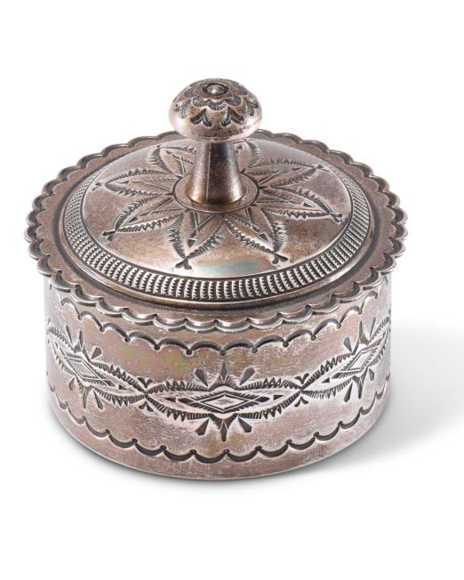 Thomas Curtis Sterling Silver Cylinder