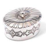 Thomas Curtis Raised Silver Hollowware Box