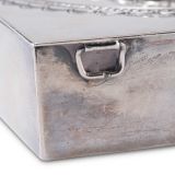 Kenneth Begay Silver Box with Turquoise