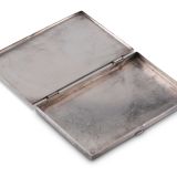 Frank Patania Sr. Silver Box with Turquoise