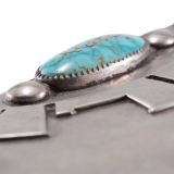 Frank Patania Sr. Silver Box with Turquoise