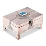 Ivan Kee Silver Box with Turquoise