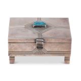 Ivan Kee Silver Box with Turquoise