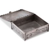Morris Robinson Silver Box with Turquoise