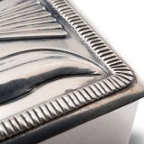 Joe H. Quintana Silver Box with Turquoise
