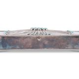 Navajo Silver Box with Turquoise