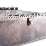 Navajo Silver Box with Turquoise