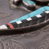 Navajo Silver Box with Knifewing Man
