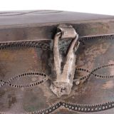 Navajo Silver Box with Knifewing Man