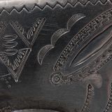 Navajo Silver Box with Zuni Knifewing Man