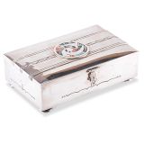 Dan Simplicio Silver Box with Inlay