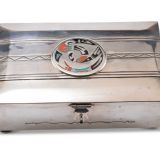 Dan Simplicio Silver Box with Inlay