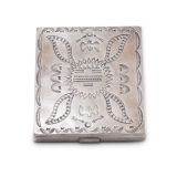 Navajo Silver Cigarette Case