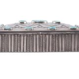 Navajo Silver Box with #8 Turquoise