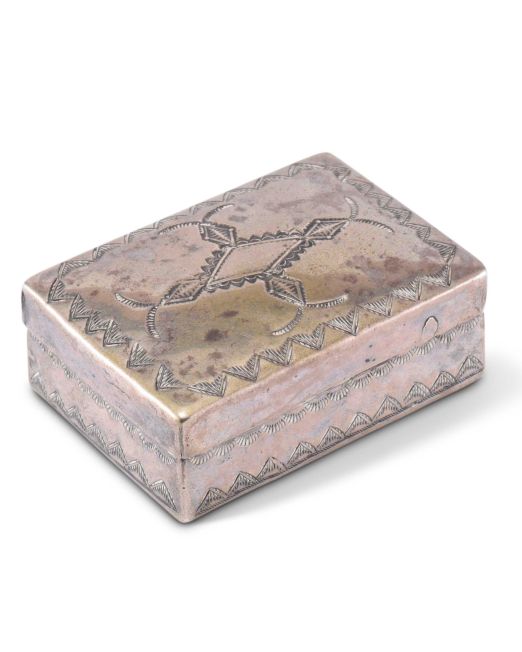 Navajo Silver Box