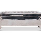 Hopi Silver Box with Overlay