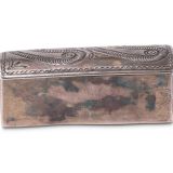 Navajo Silver Box with Bow Guard Lid