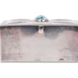 Navajo Silver Box with Turquoise