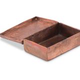 Navajo Copper Box with Turquoise