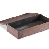 Navajo Copper Box with Silver Accent