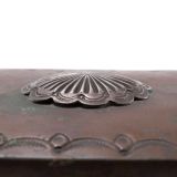 Navajo Copper Box with Silver Accent