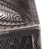 Navajo Silver Box with Turquoise