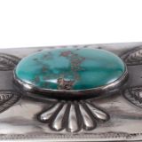 Navajo Silver Box with Turquoise