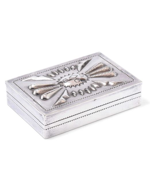 Navajo Silver Box