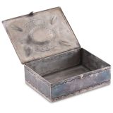 Navajo Silver Box with Turquoise