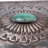 Navajo Silver Box with Turquoise