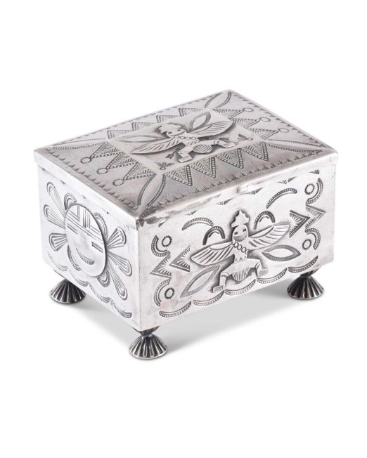 Navajo Silver Box