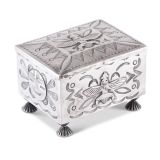Navajo Silver Box
