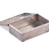 Navajo Silver Box with Turquoise