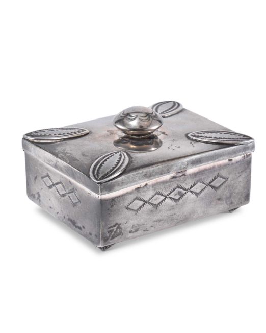 Navajo Silver Box