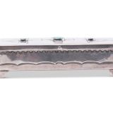 Navajo Silver Box with #8 Turquoise and Moth Stamp Detail