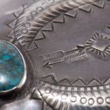 Navajo Silver Box with Turquoise