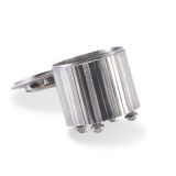 Harry Morgan Silver Box with Repurposed Zuni Pin Top