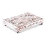 Large Navajo Silver Box