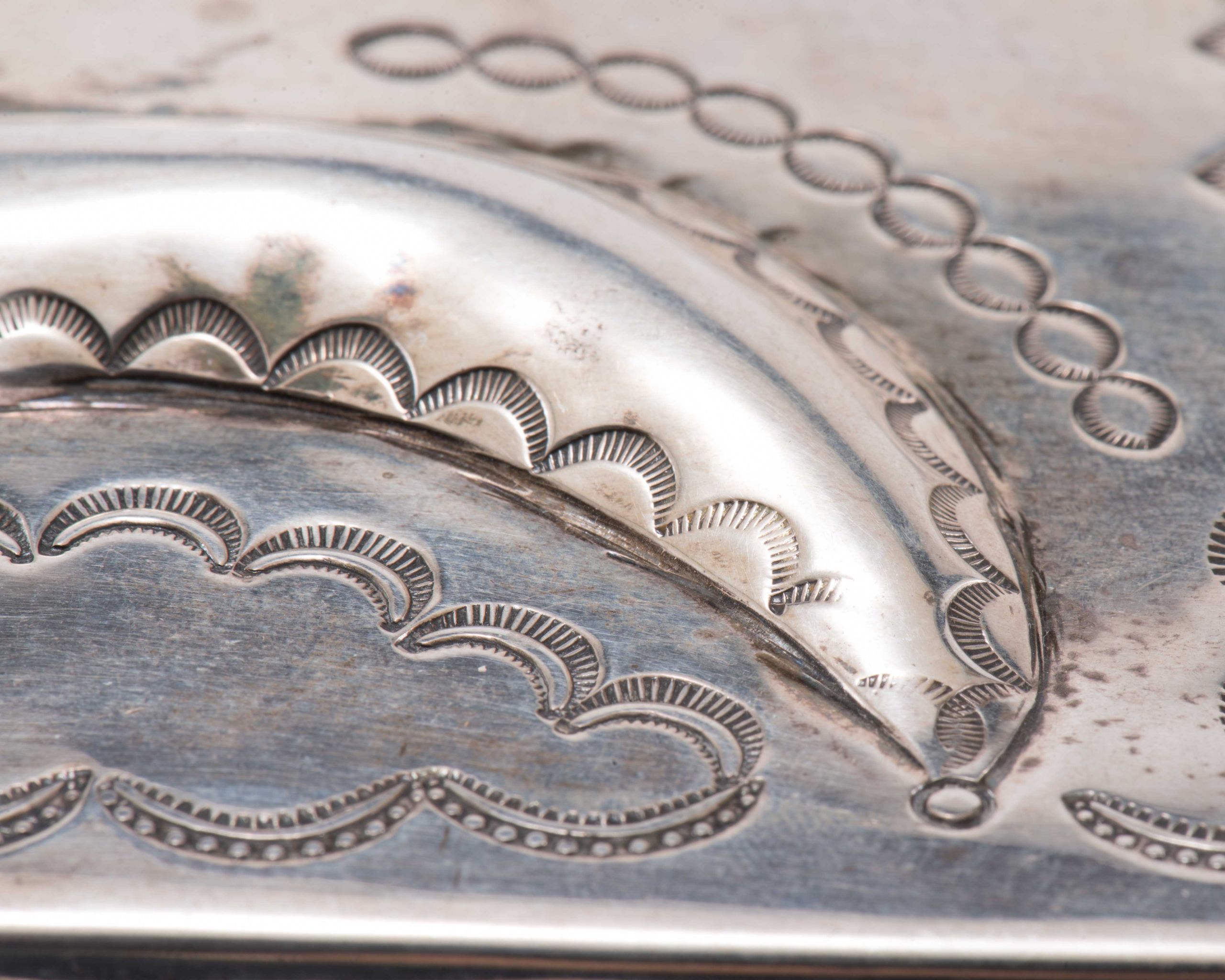 Large Navajo Silver Box