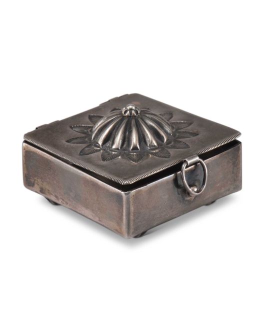 Small Navajo Silver Box