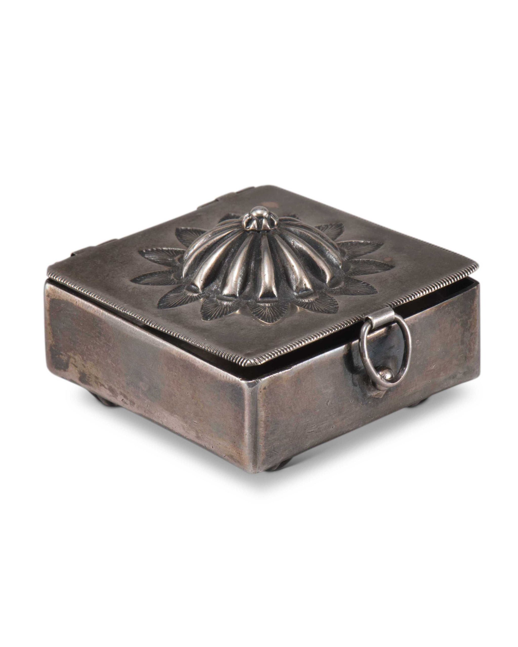 Small Navajo Silver Box