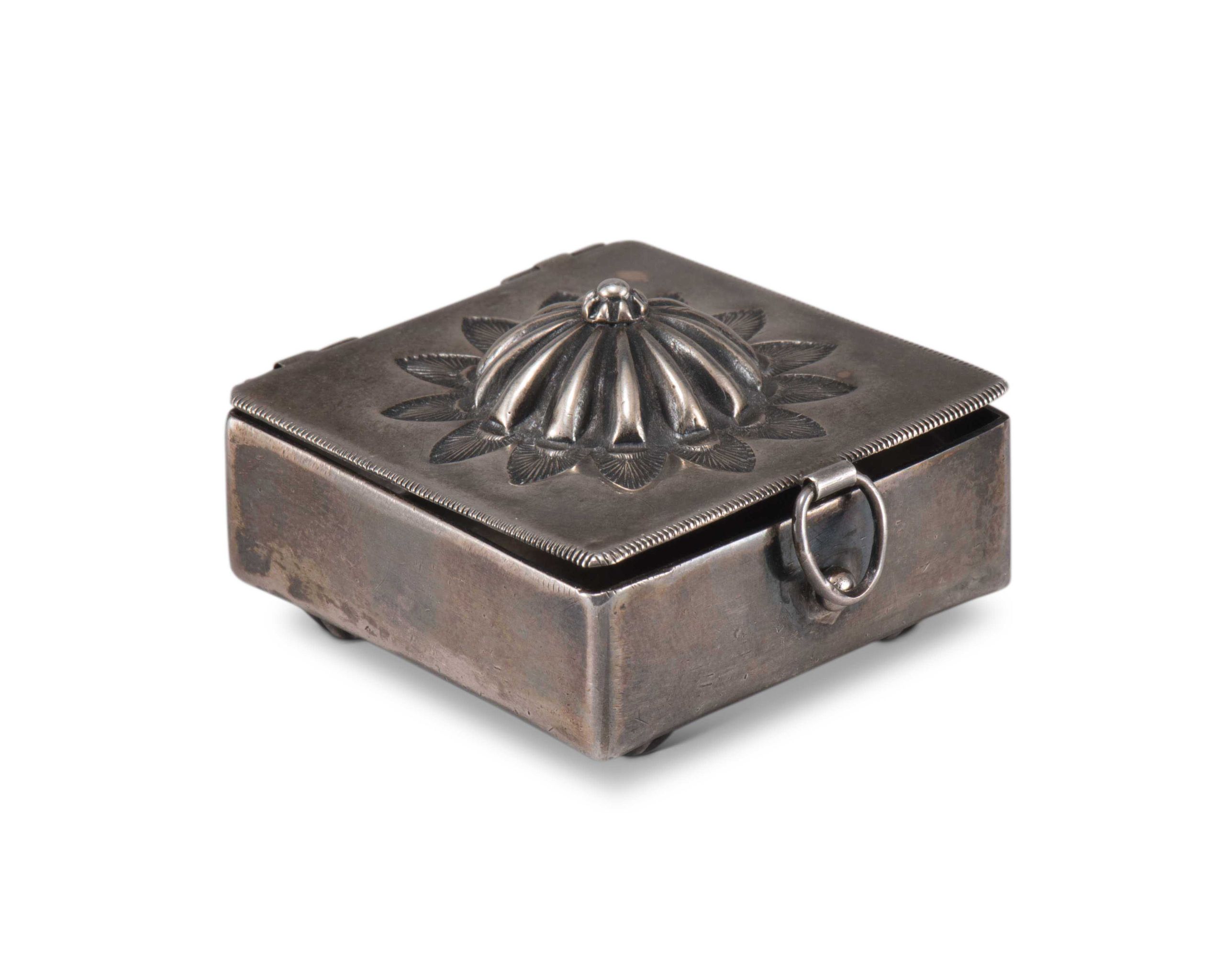 Small Navajo Silver Box