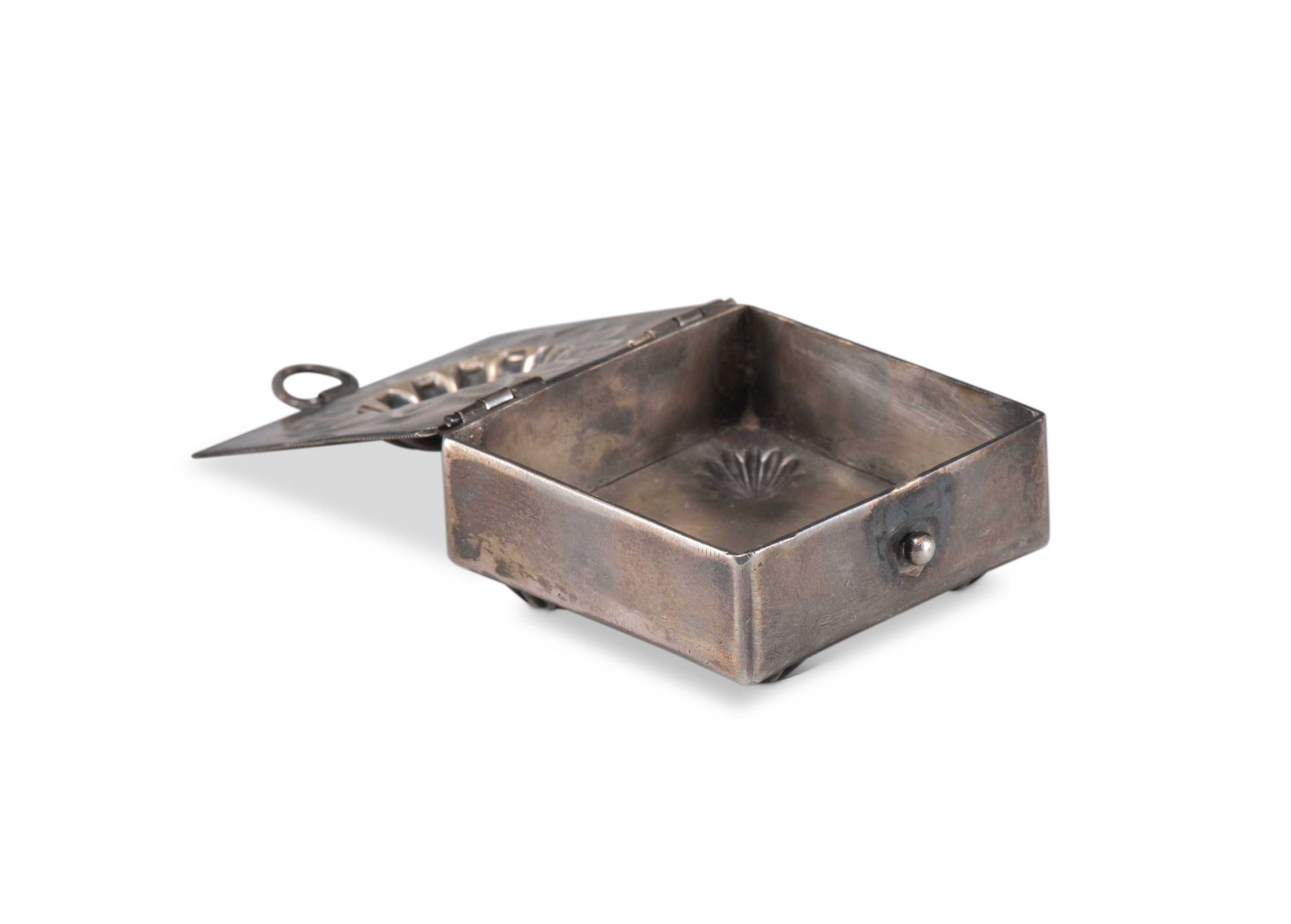 Small Navajo Silver Box