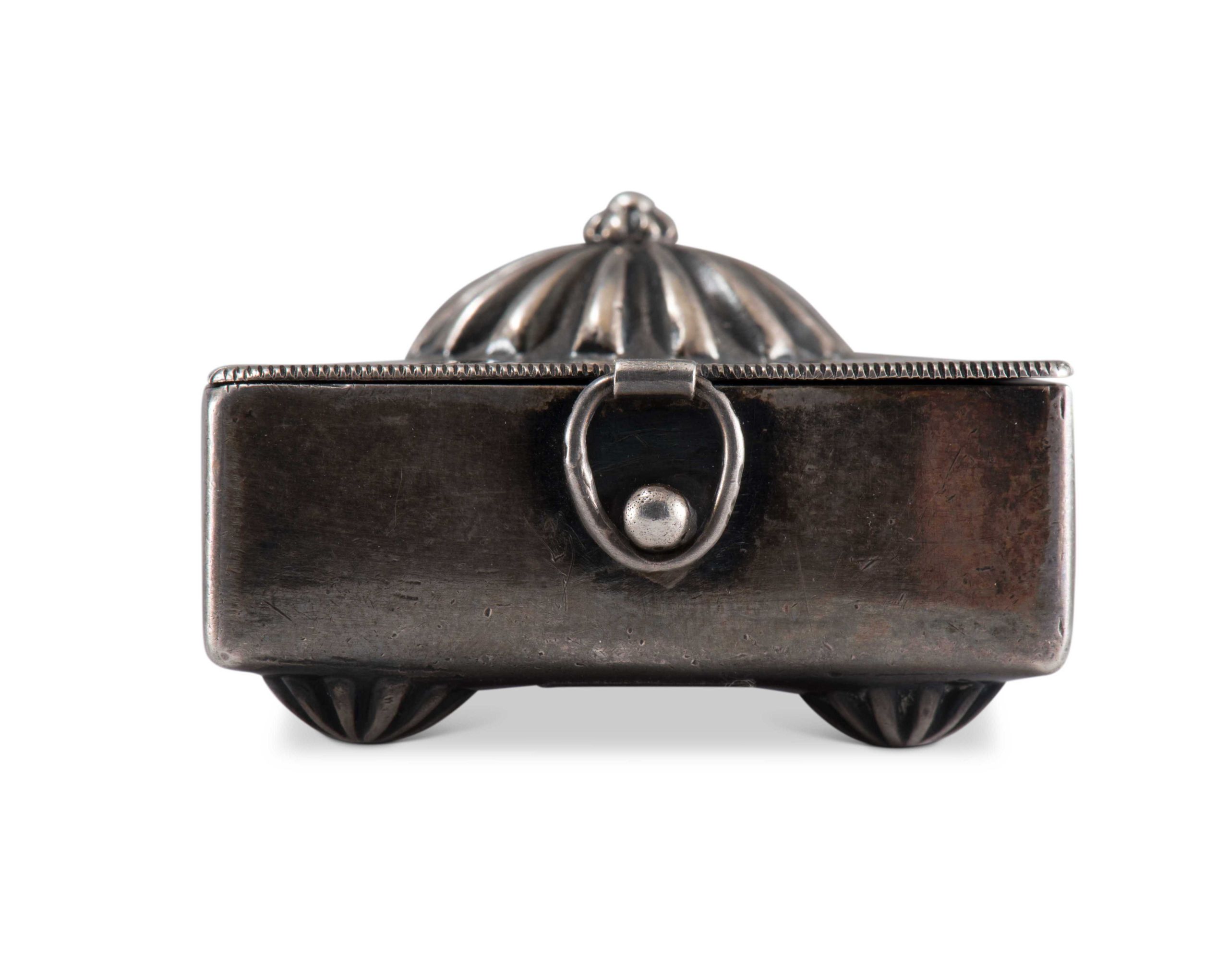 Small Navajo Silver Box